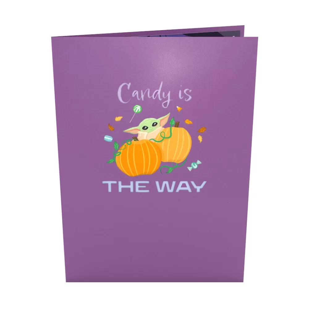 Lovepop Halloween 10/31 | Kids | Star Wars™ The Mandalorian™ Grogu™ Candy is the Way Pop-Up Card