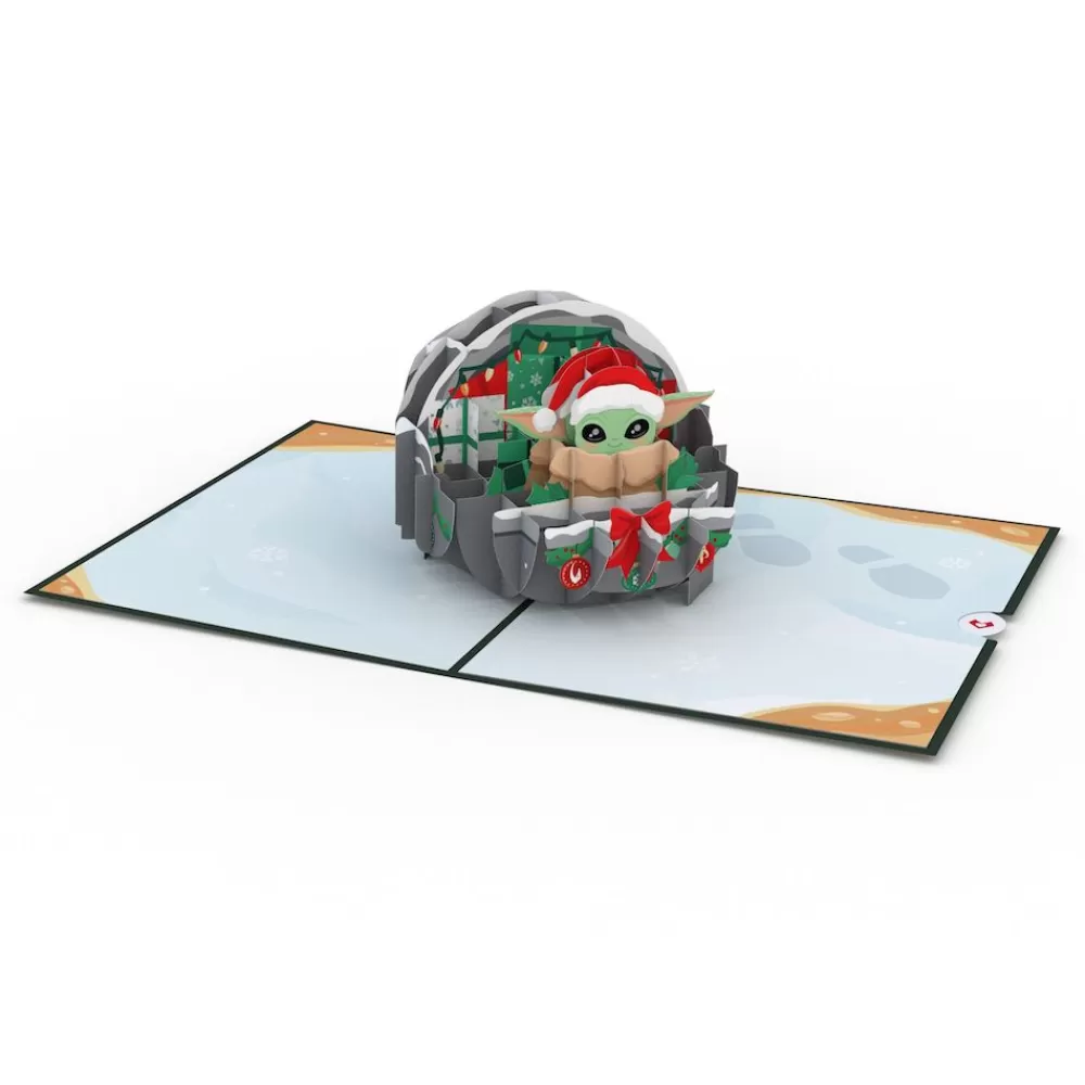 Lovepop Christmas 12/25 | Star Wars | Star Wars™ The Mandalorian™ Grogu™ Happy Holidays Pop-Up Card