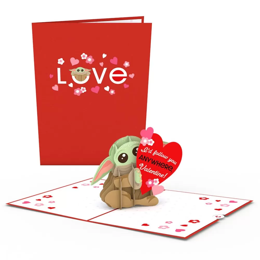 Lovepop Greeting Cards | Valentine'S Day 2/14 | Star Wars™ The Mandalorian™ Grogu™ Love Pop-Up Card