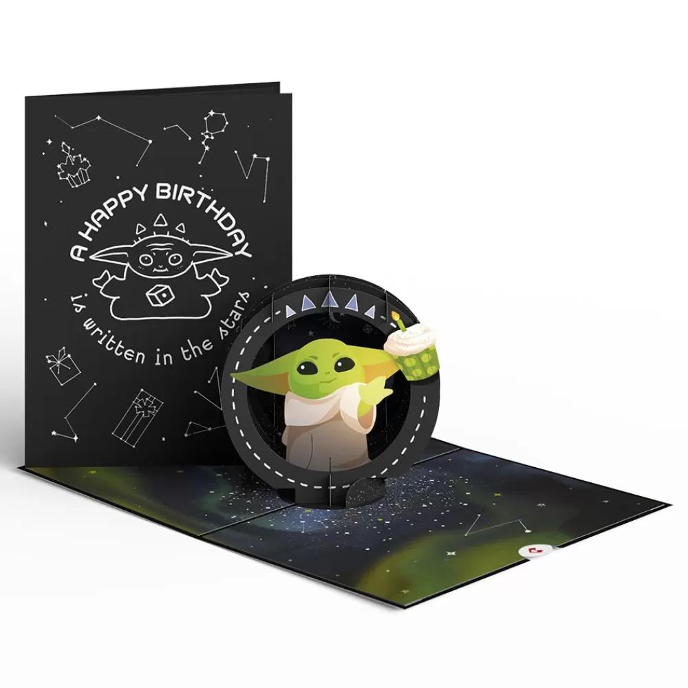 Lovepop Birthday | Star Wars | Star Wars™ The Mandalorian™ Grogu™ Mystic Birthday Pop-Up Card
