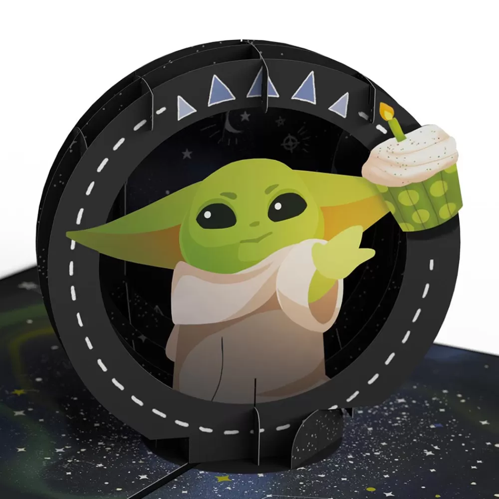Lovepop Birthday | Star Wars | Star Wars™ The Mandalorian™ Grogu™ Mystic Birthday Pop-Up Card