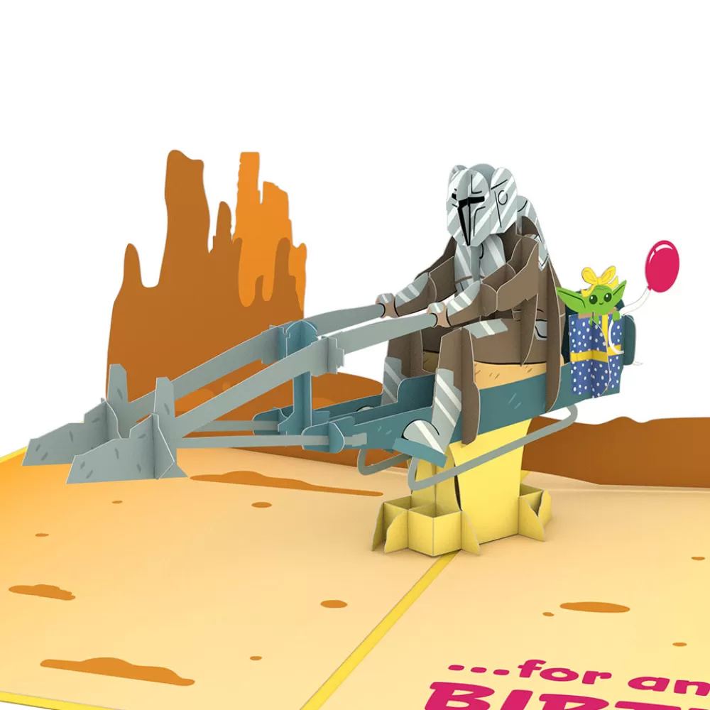 Lovepop Birthday | Kids | Star Wars™ The Mandalorian™ The Birthday Way Pop-Up Card