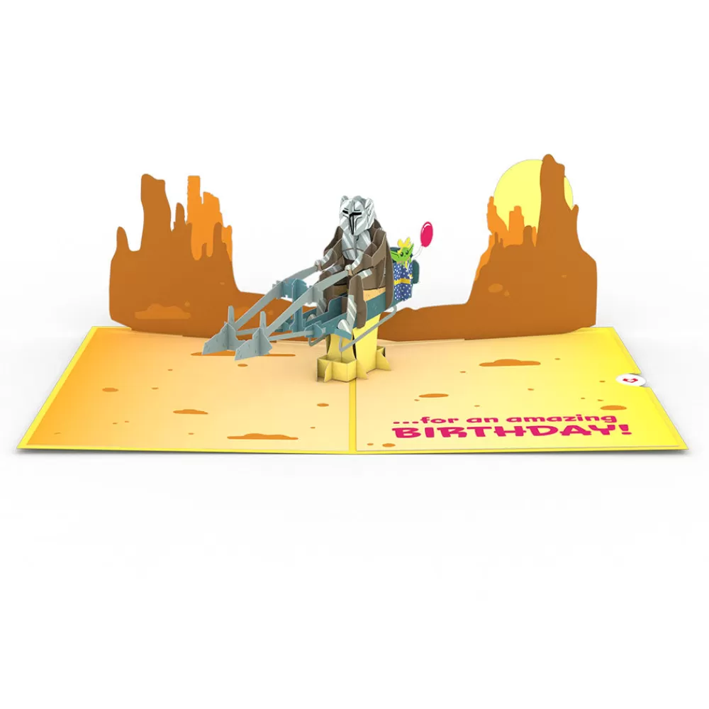 Lovepop Birthday | Kids | Star Wars™ The Mandalorian™ The Birthday Way Pop-Up Card