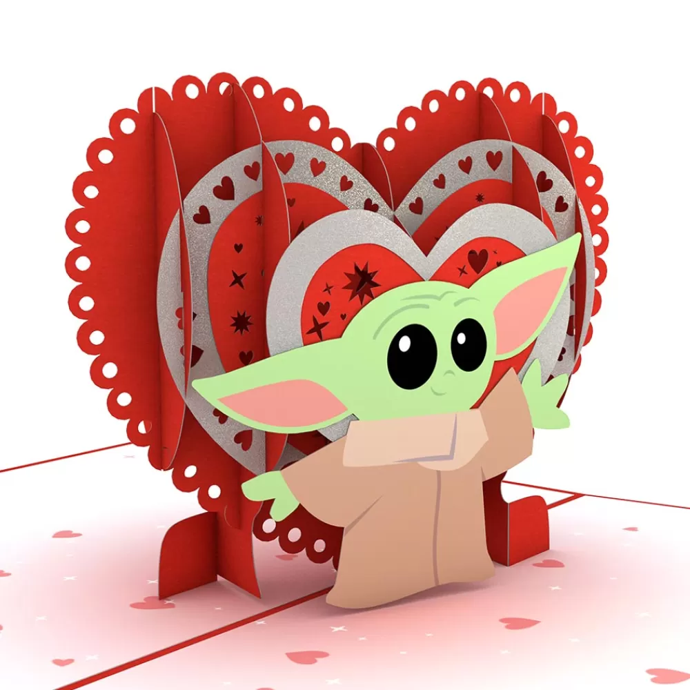 Lovepop Valentine'S Day 2/14 | Kids | Star Wars™ The Mandalorian™ The Child: Valentine's Way Pop-Up Card