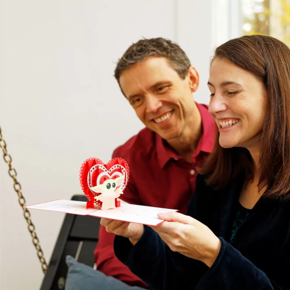 Lovepop Valentine'S Day 2/14 | Kids | Star Wars™ The Mandalorian™ The Child: Valentine's Way Pop-Up Card