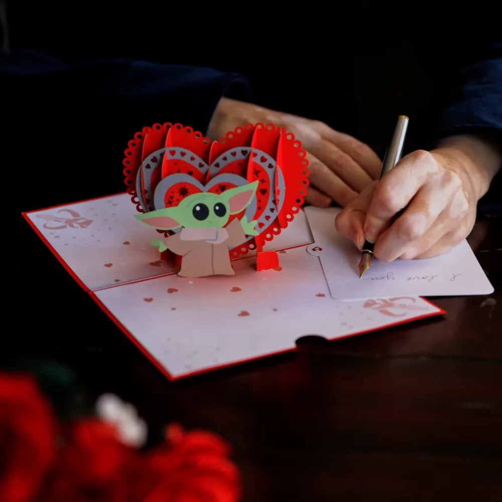 Lovepop Valentine'S Day 2/14 | Kids | Star Wars™ The Mandalorian™ The Child: Valentine's Way Pop-Up Card