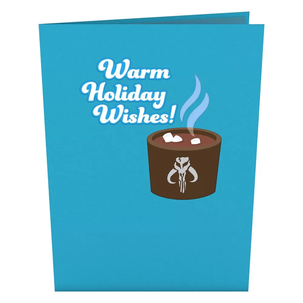 Lovepop Greeting Cards | New Year 1/1 | Star Wars™ The Mandalorian™ The Child: Warm Holiday Wishes Pop-Up Card