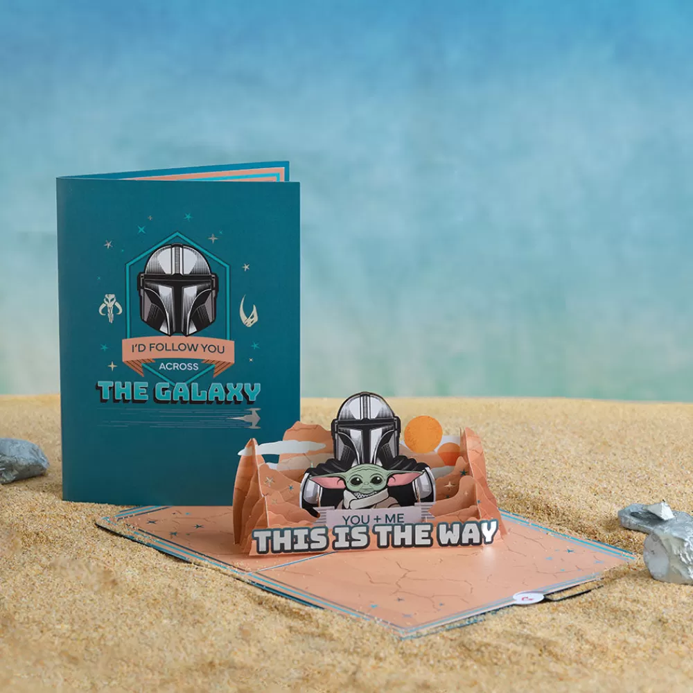 Lovepop Valentine'S Day 2/14 | Star Wars | Star Wars™ The Mandalorian™ You + Me Pop-Up Card