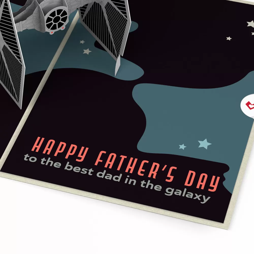 Lovepop Father'S Day 6/15 | Dad | Star Wars™ TIE Fighter™ Father's Day Pop-Up Card