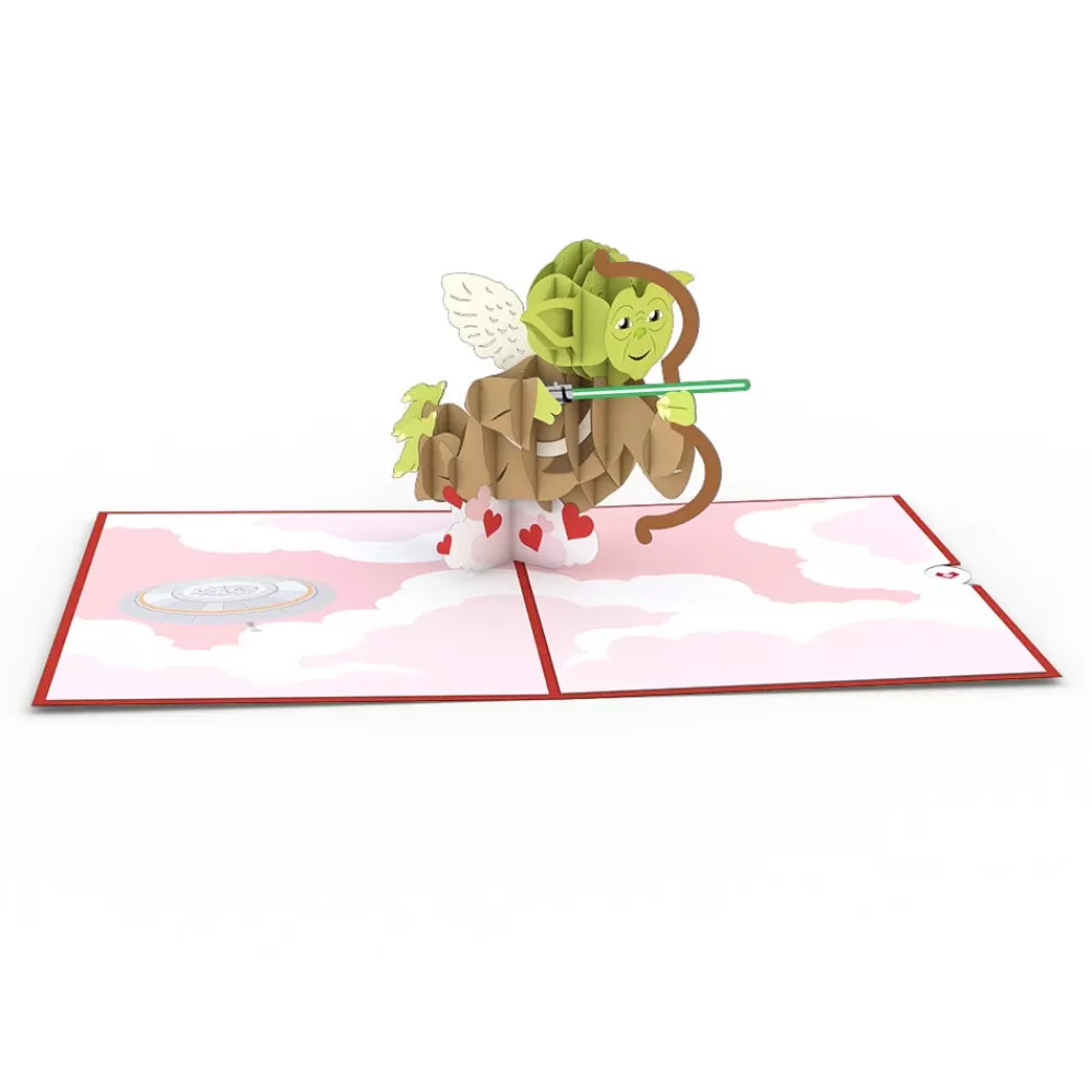 Lovepop Valentine'S Day 2/14 | Kids | Star Wars™ Yoda™ Cupid Pop-Up Card