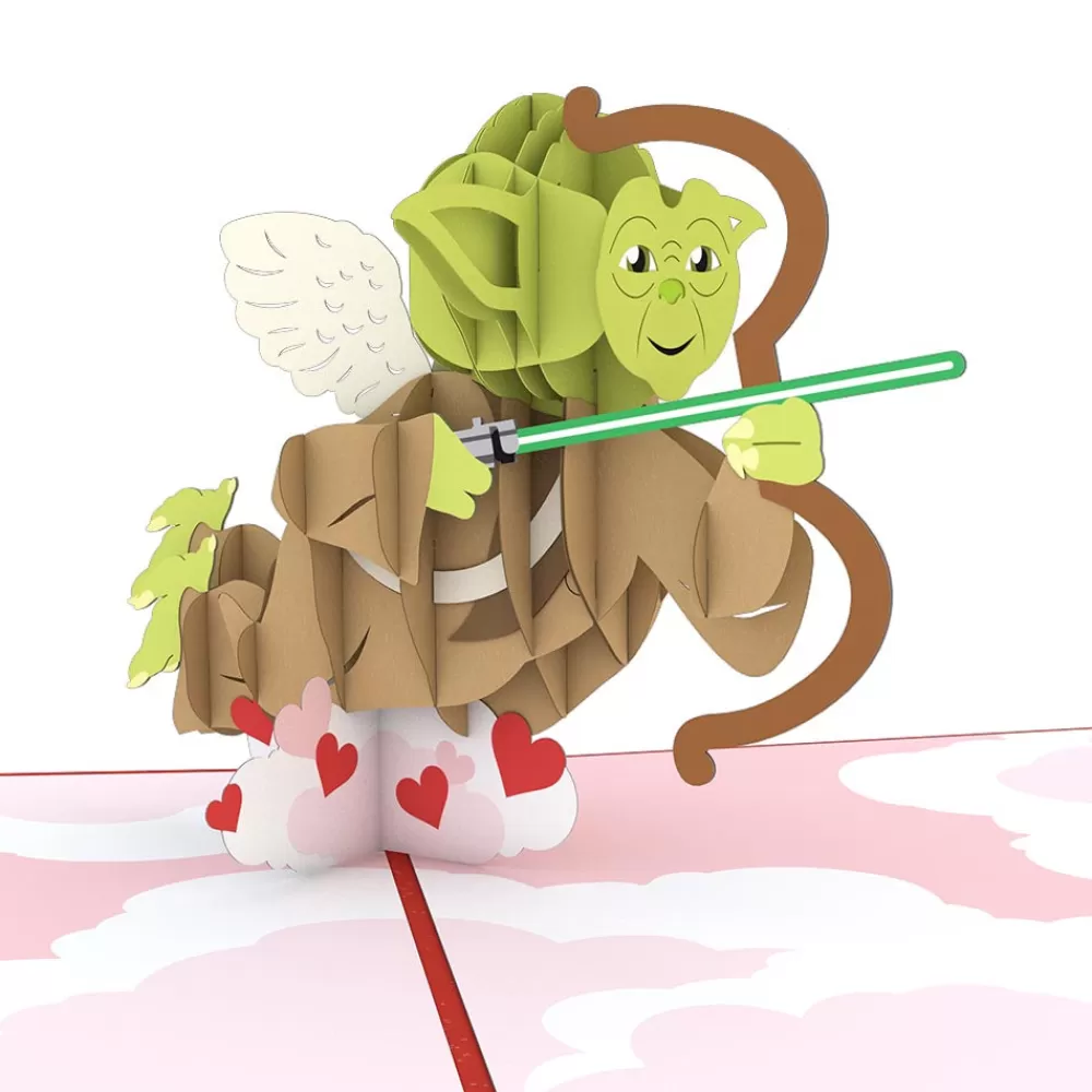 Lovepop Valentine'S Day 2/14 | Kids | Star Wars™ Yoda™ Cupid Pop-Up Card