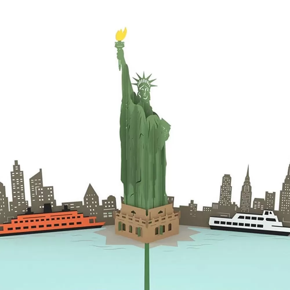 Lovepop Independence Day 7/4 | Statue of Liberty Pop-Up Card