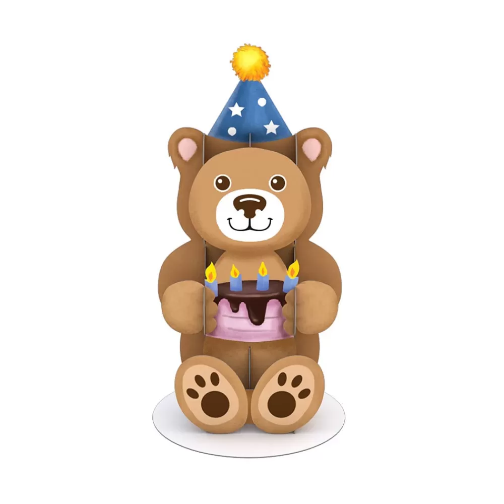 Lovepop Pop-Up Stickers | Kids | Stickerpop™: Birthday Bear (1-Pack)