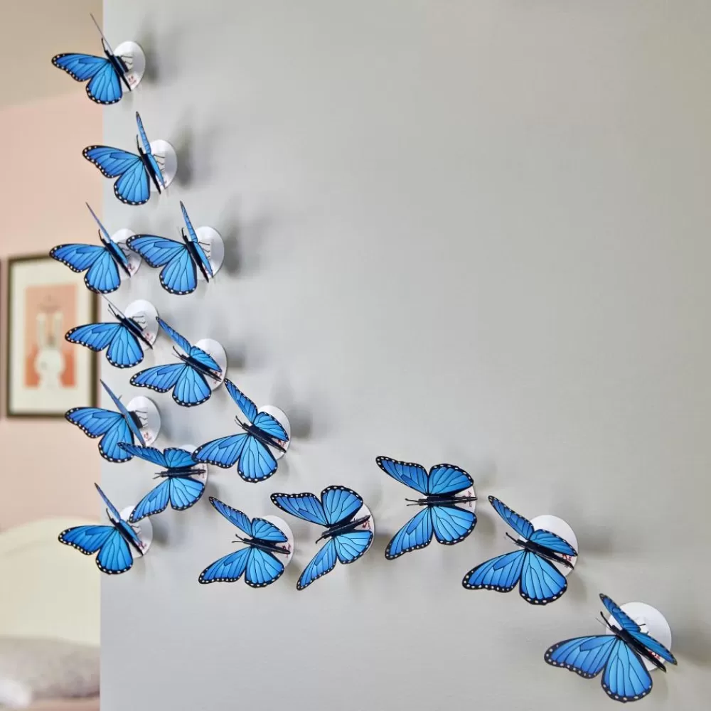 Lovepop Pop-Up Stickers | Kids | Stickerpop™: Blue Morpho Butterfly (15-Pack)