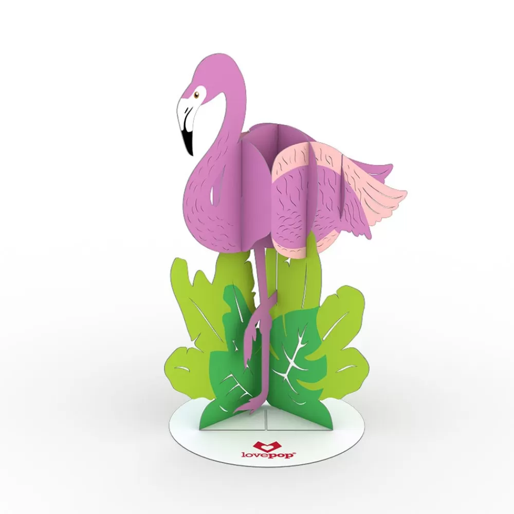 Lovepop Pop-Up Stickers | Kids | Stickerpop™: Flamingo (1-Pack)