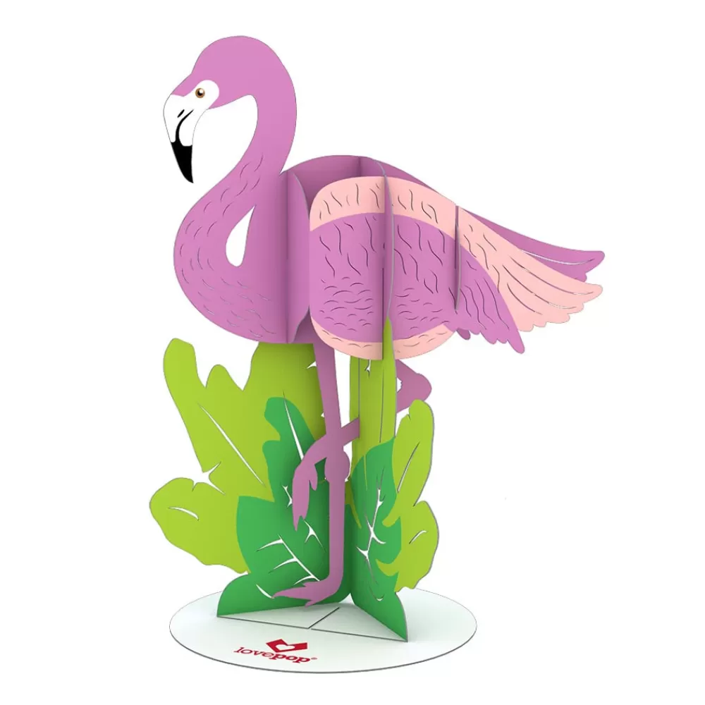 Lovepop Pop-Up Stickers | Kids | Stickerpop™: Flamingo (1-Pack)