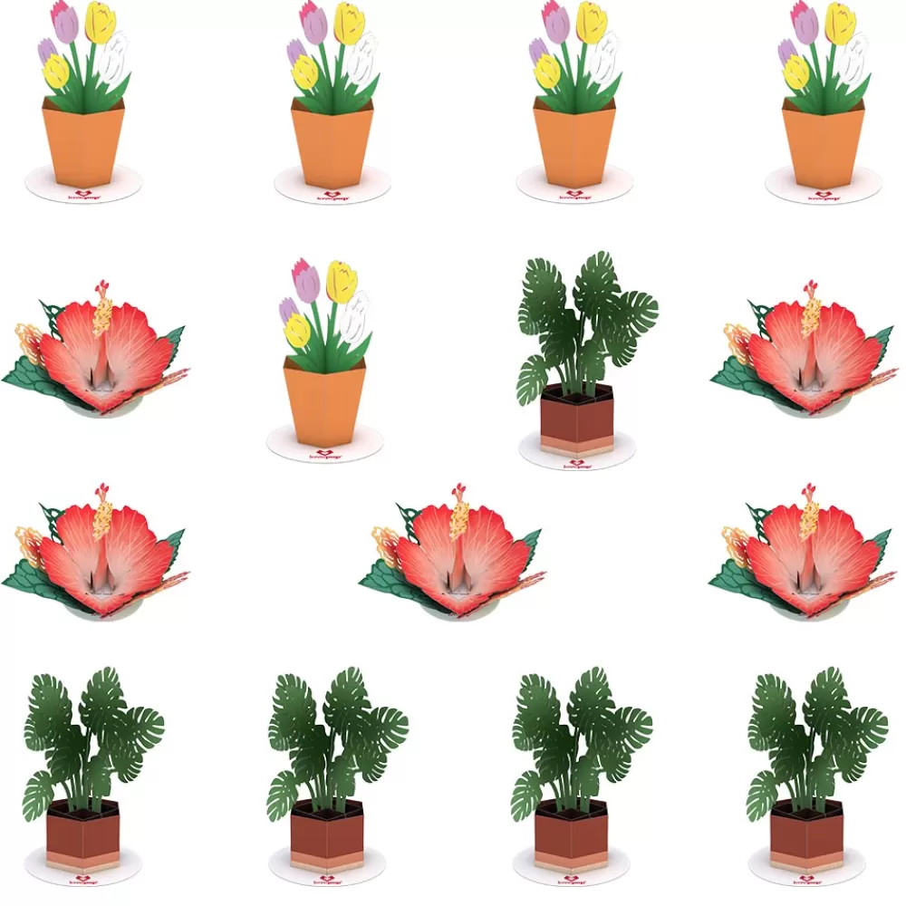 Lovepop Pop-Up Stickers | Kids | Stickerpop™: Floral Favorites (Assorted 15-Pack)