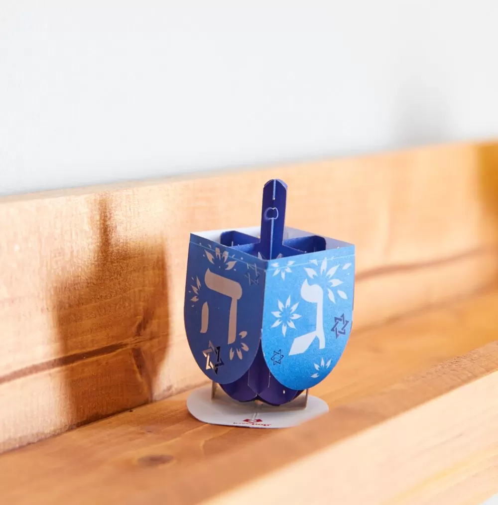 Lovepop Pop-Up Stickers | Hanukkah 12/14 | Stickerpop™: Hanukkah Dreidel (5-Pack)