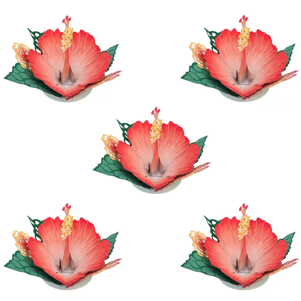 Lovepop Pop-Up Stickers | Kids | Stickerpop™: Hibiscus Bloom (5-Pack)