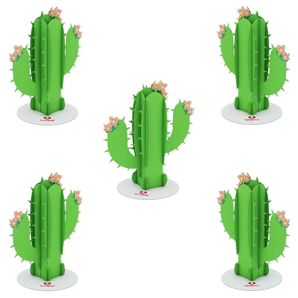 Lovepop Pop-Up Stickers | Kids | Stickerpop™: Saguaro Cactus (5-Pack)