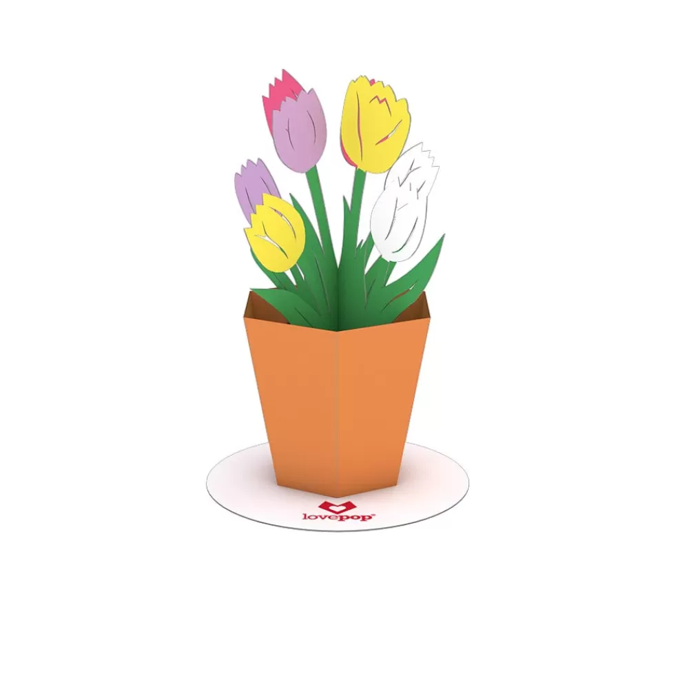 Lovepop Pop-Up Stickers | Easter 4/20 | Stickerpop™: Tulip (1-Pack)