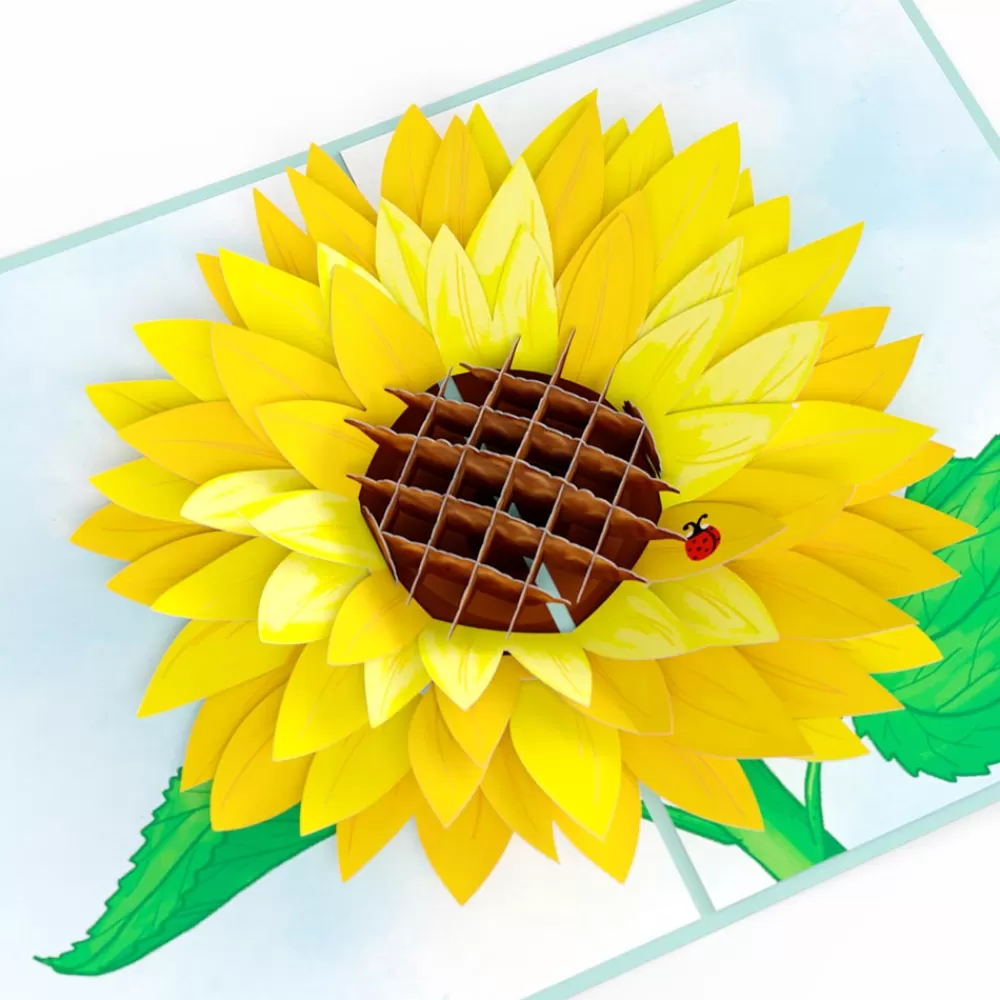 Lovepop Birthday | Sunflower Birthday Pop-Up Card and Sentiment Set for Grandmother