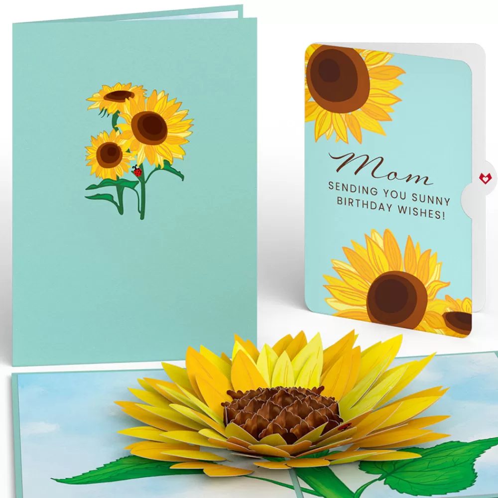 Lovepop Birthday | Mom | Sunflower Birthday Pop-Up Card and Sentiment Set for Mom