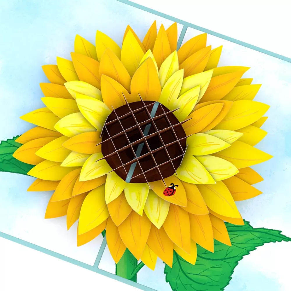 Lovepop Greeting Cards | Birthday | Sunflower Bloom Pop-Up Card