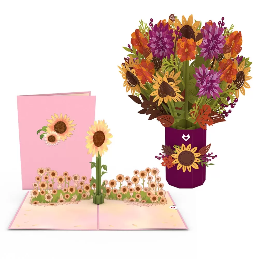 Lovepop Pop-Up Bouquets | Card & Gift Bundles | Sunflower Bundle