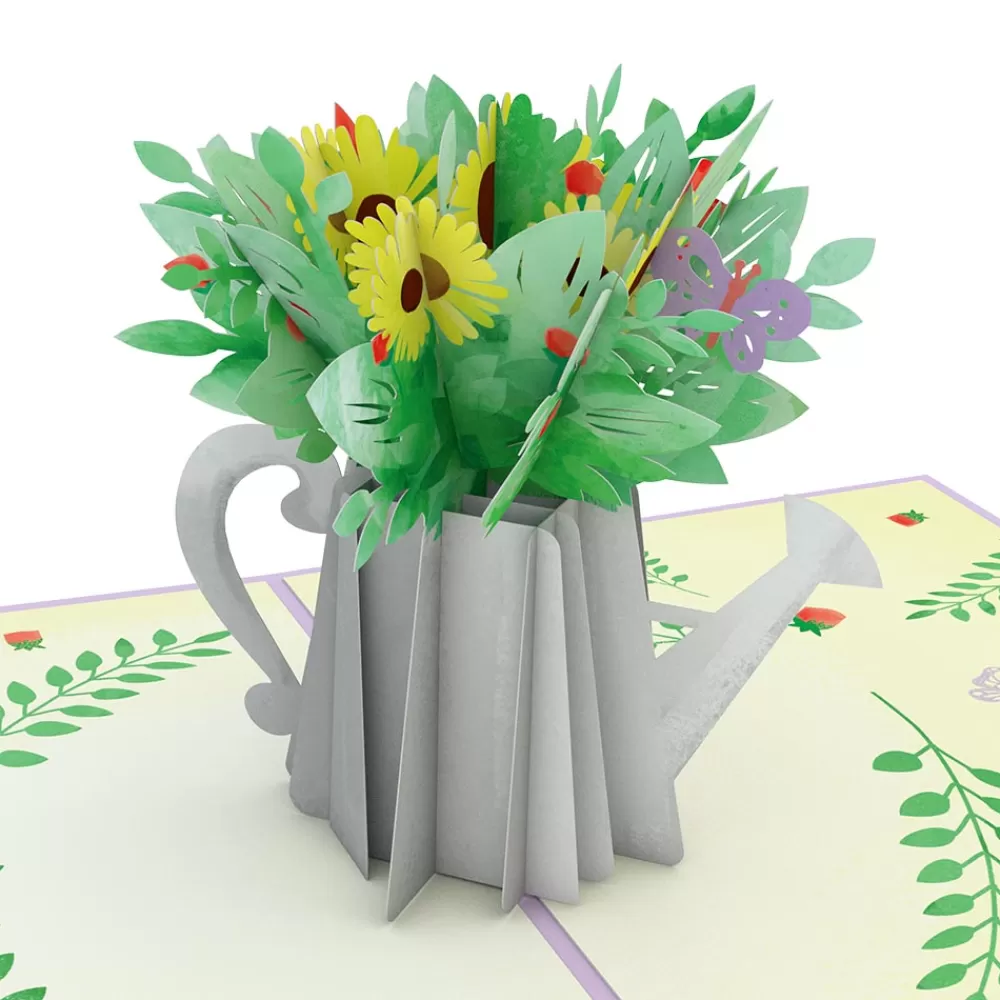 Lovepop Greeting Cards | Birthday | Sunflower Watering Can Pop-Up Card