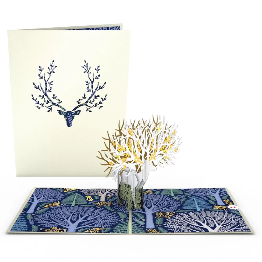 Lovepop Greeting Cards | Just Because | Surreal Deer Pop-Up Card