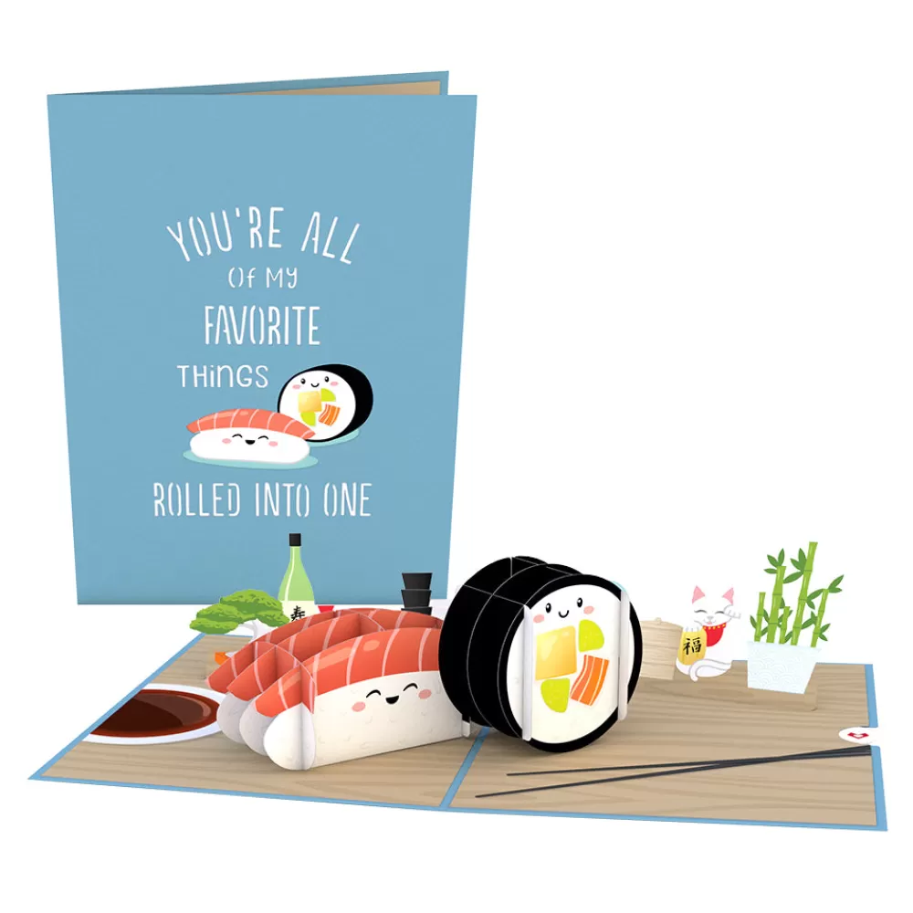 Lovepop Greeting Cards | Just Because | Sushi Pop-Up Card