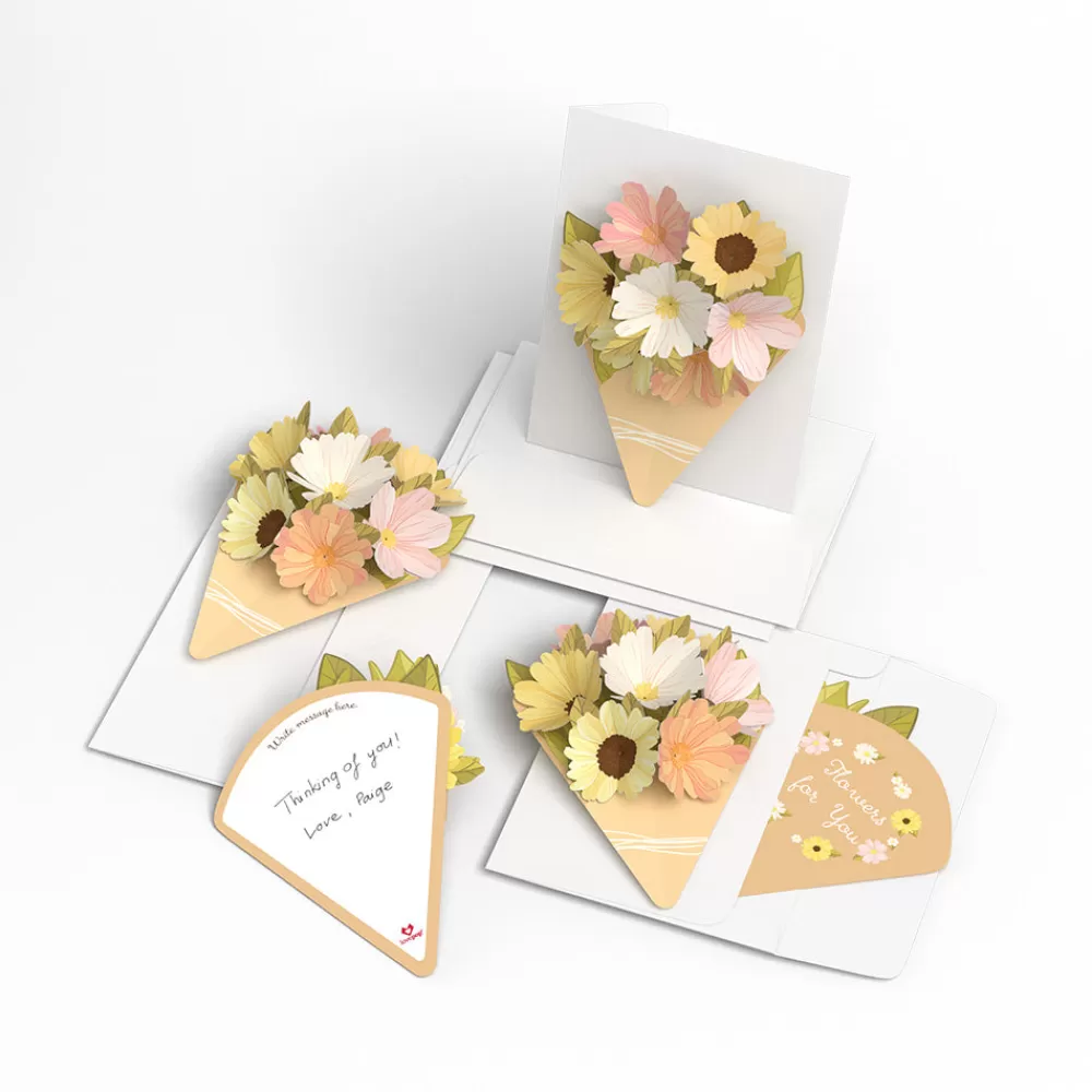 Lovepop Notecards | Just Because | Sweet Spring Little Blooms (Notecard 5-Pack)