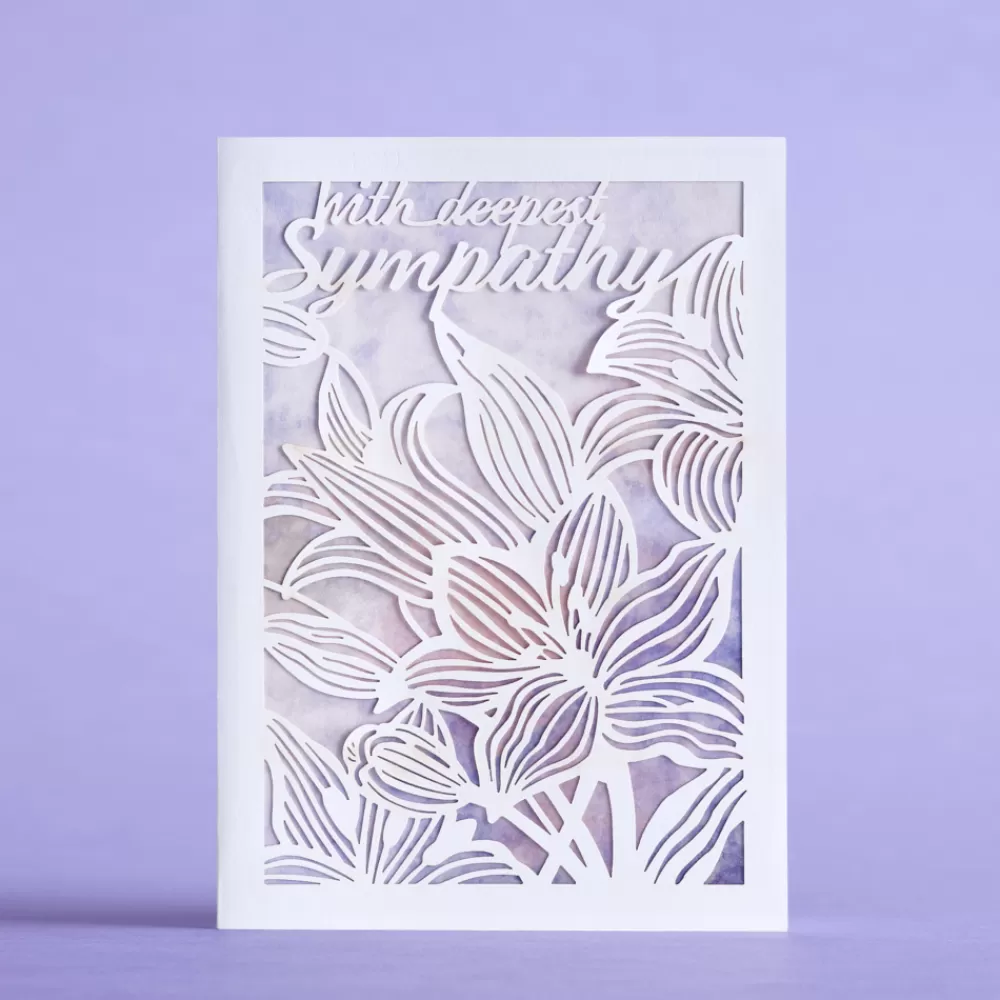 Lovepop Sympathy | Sympathy Lillies: Moments™ Card