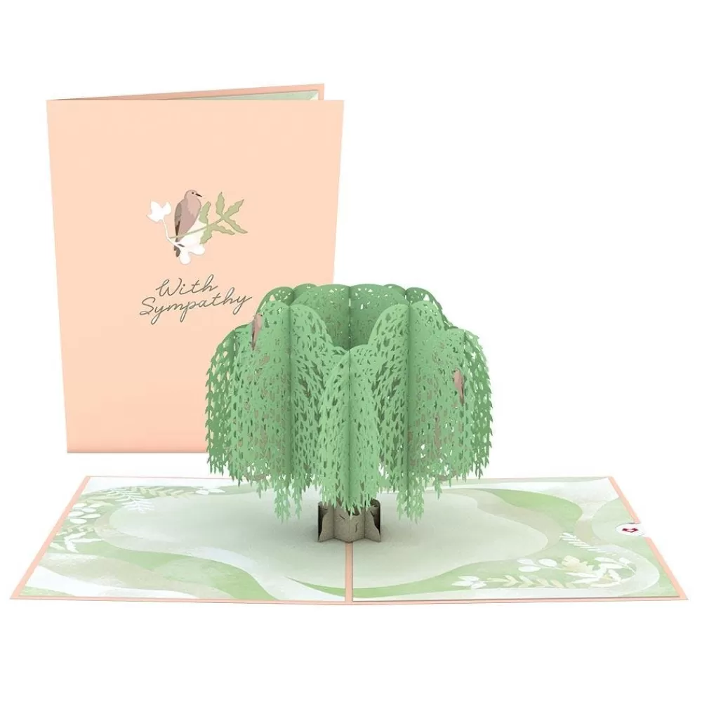 Lovepop Pop-Up Bouquets | Card & Gift Bundles | Sympathy Tree and Tulips Bundle