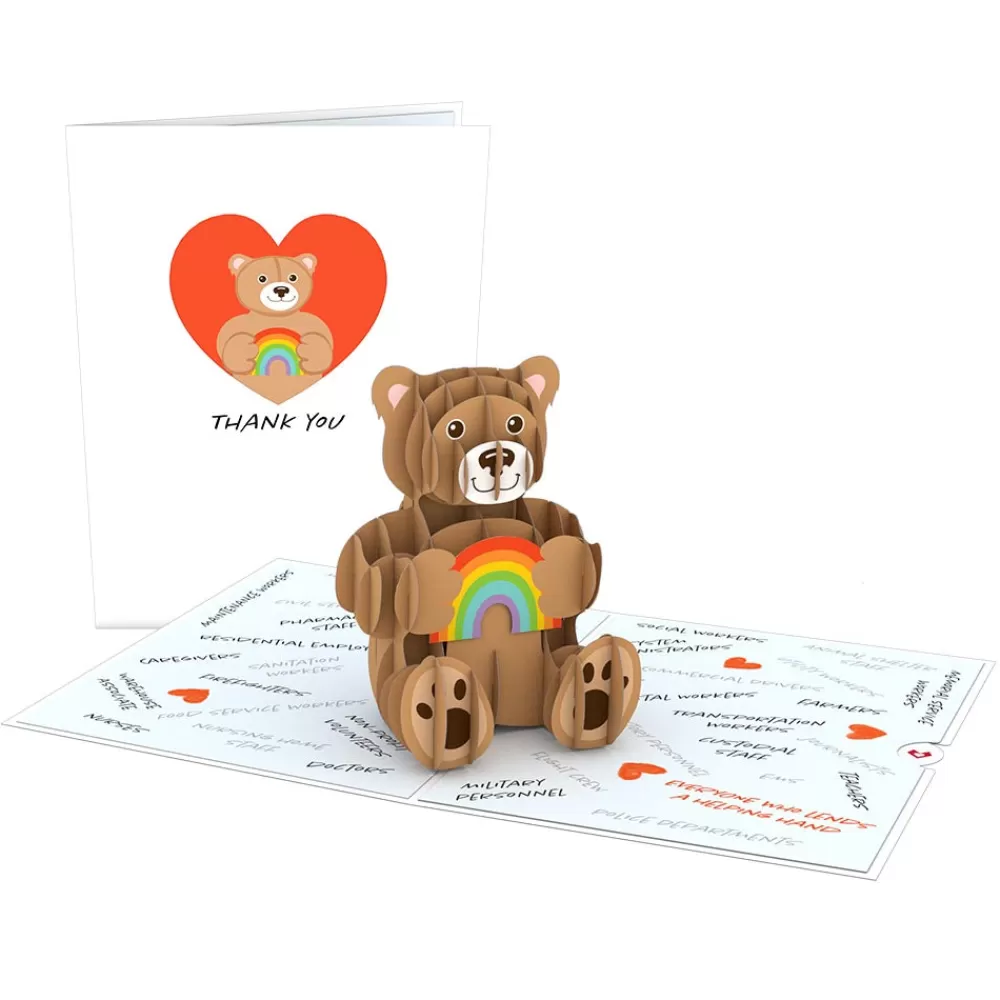 Lovepop Thank You | Thank You Bear Pop-Up Card