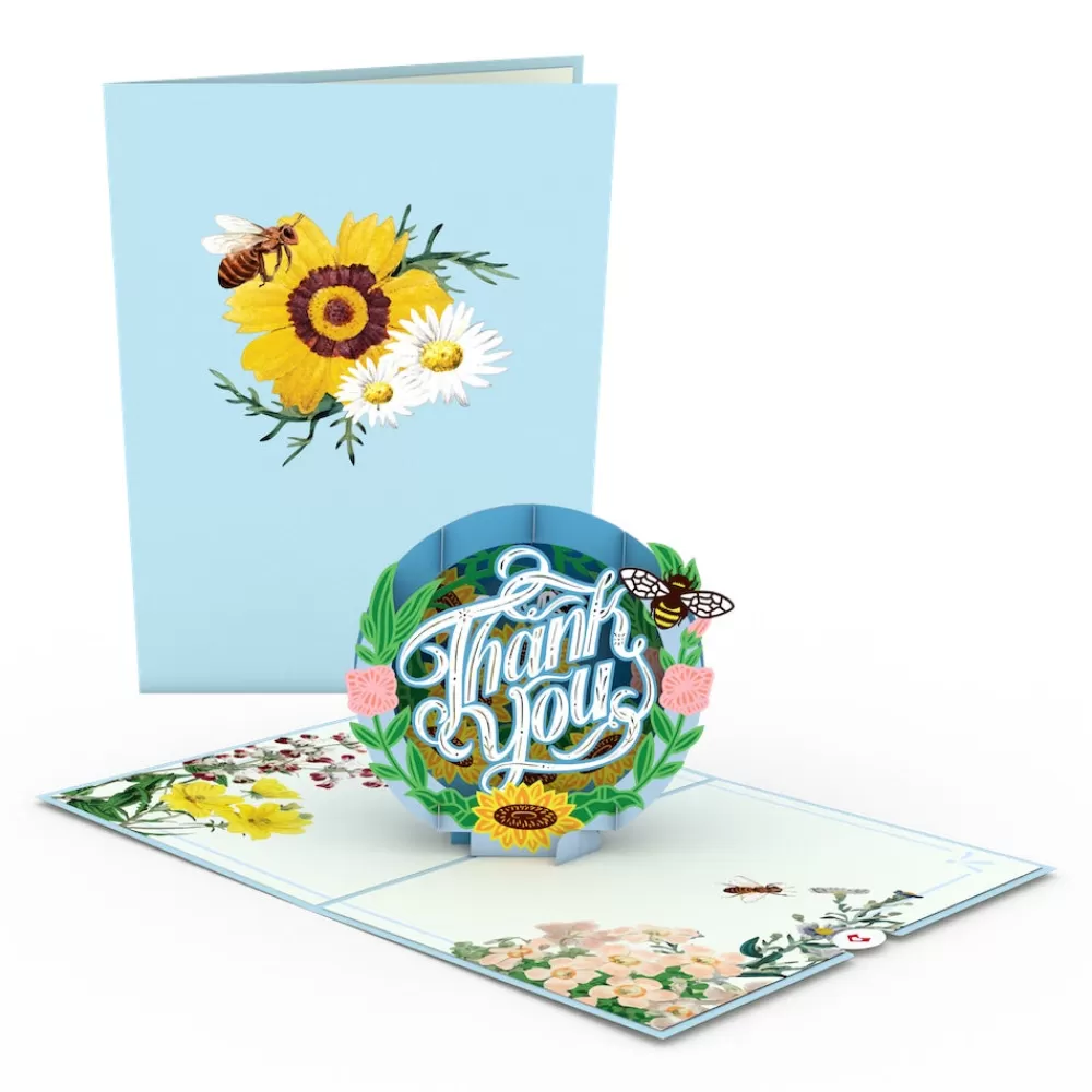 Lovepop Greeting Cards | Thank You | Thank You Floral Pop-Up Card