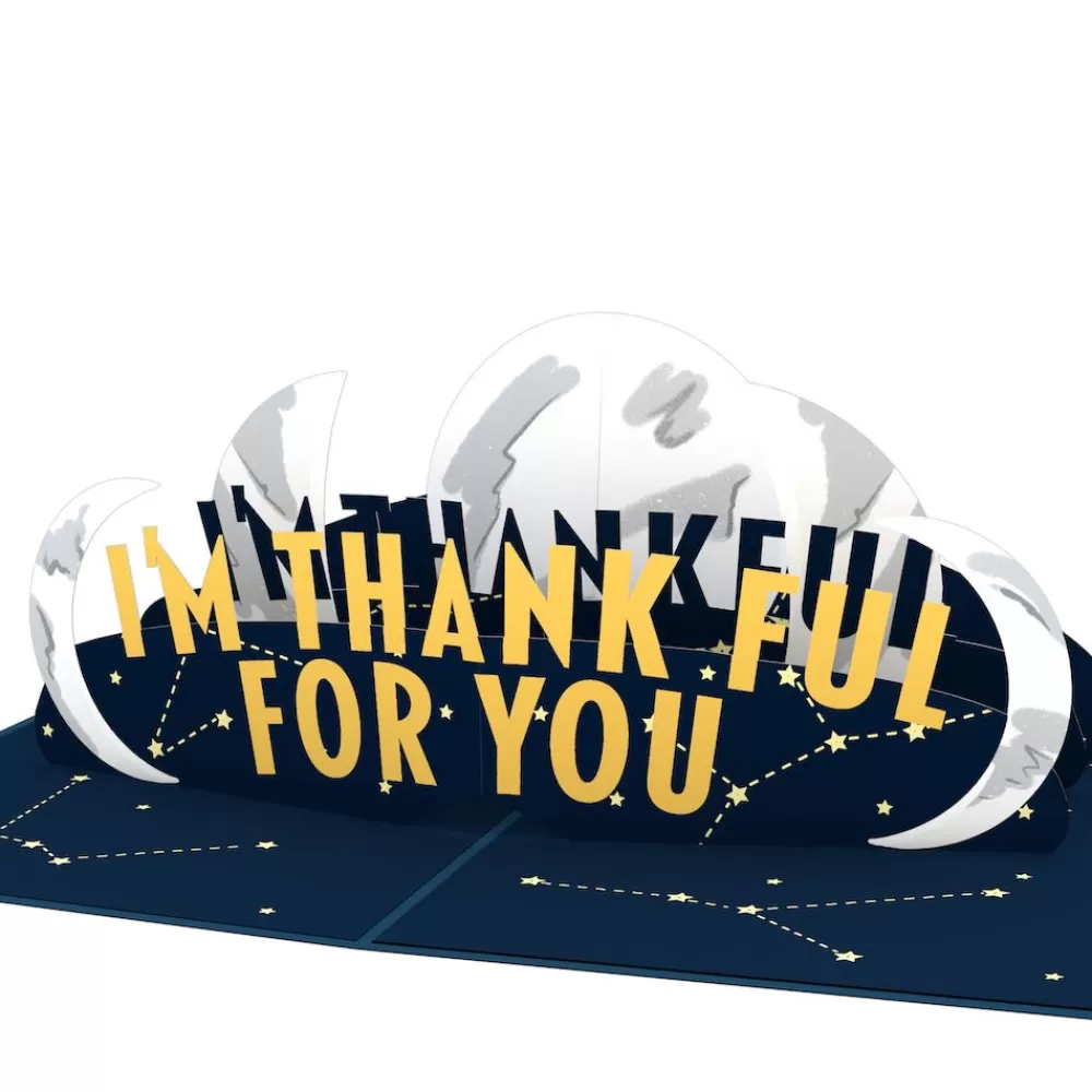 Lovepop Thank You | Thank You Moon Phases Pop-Up Card