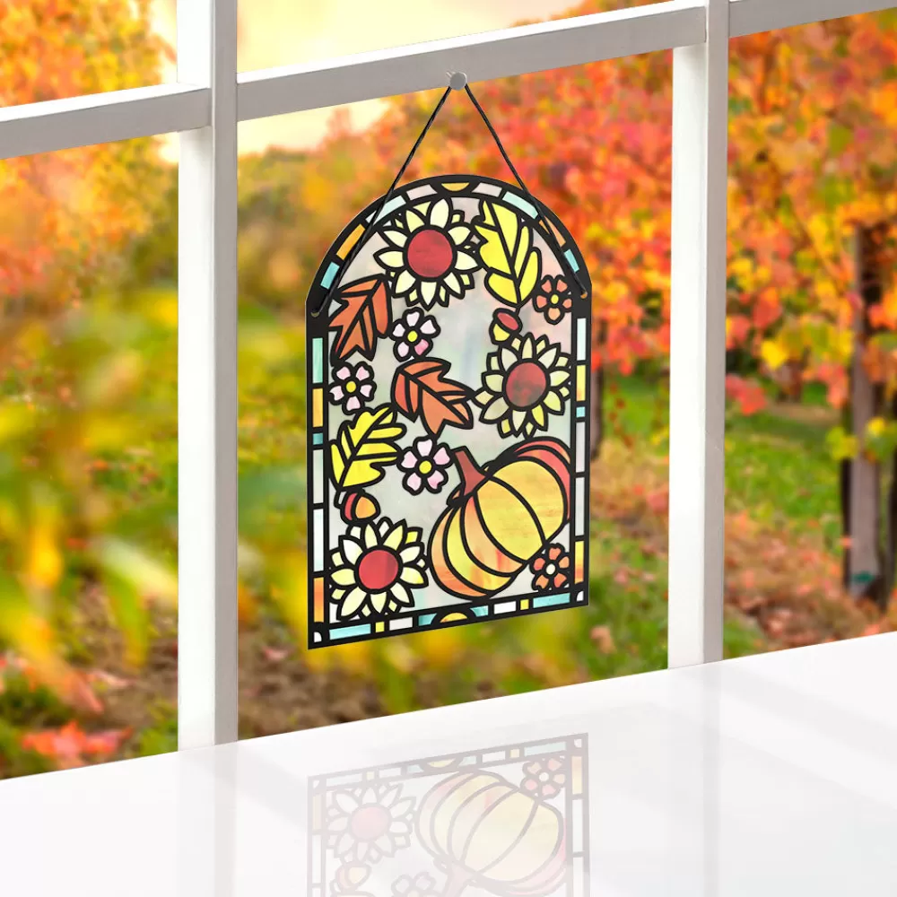 Lovepop Suncatcher Cards | Decor | Thankful Harvest Suncatcher Card