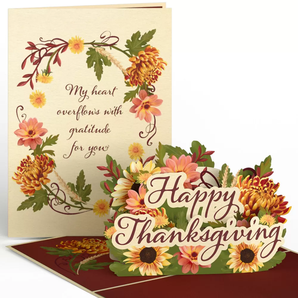 Lovepop Greeting Cards | Thanksgiving 11/27 | Thanksgiving Gratitude Pop-Up Card