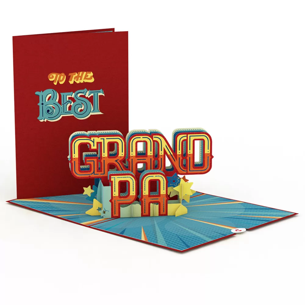 Lovepop Father'S Day 6/15 | Grandparents' Day 9/7 | The Best Grandpa Pop-Up Card