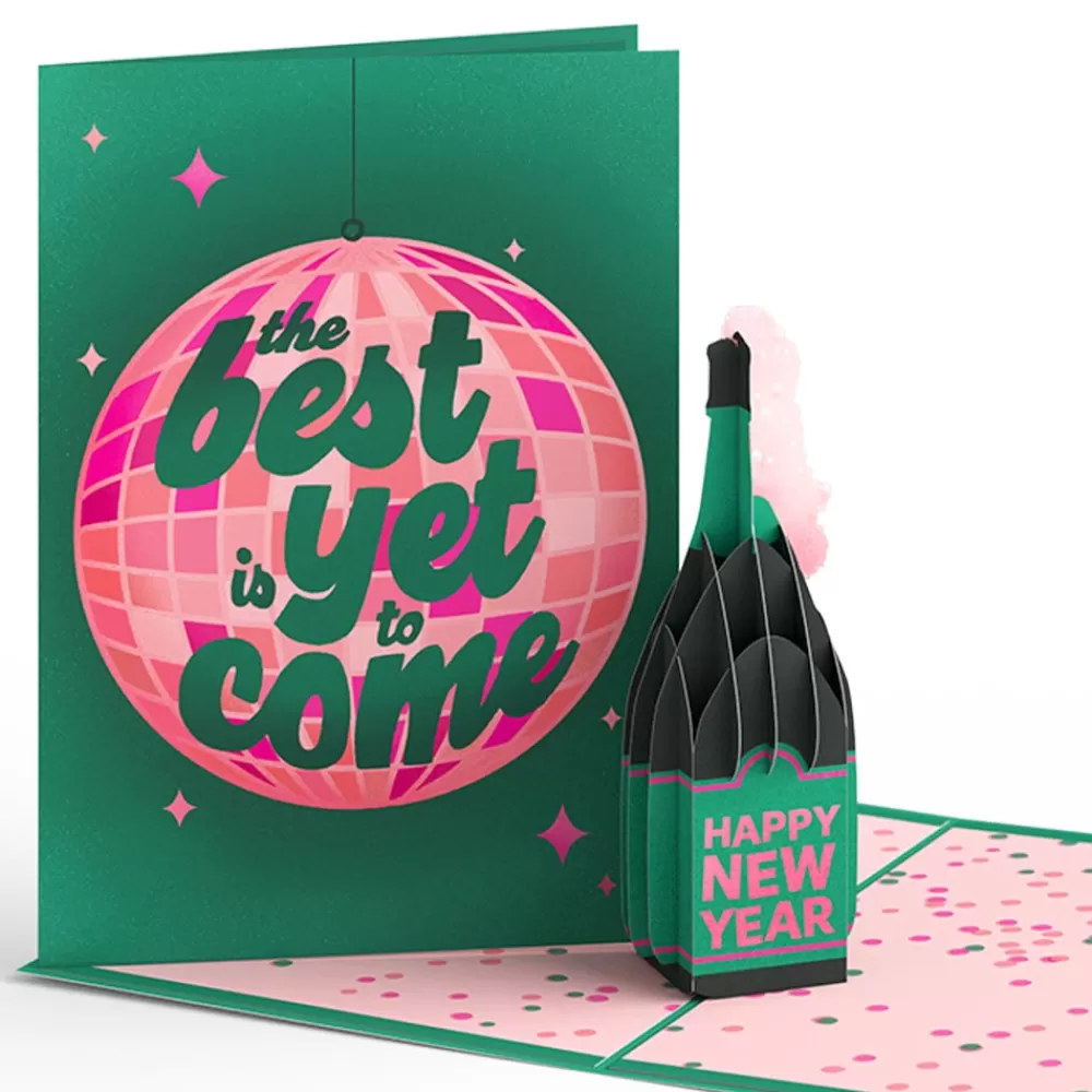 Lovepop Greeting Cards | New Year 1/1 | The Best Is Yet to Come New Year Pop-Up Card