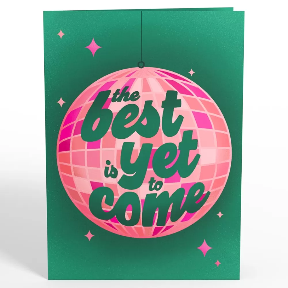 Lovepop Greeting Cards | New Year 1/1 | The Best Is Yet to Come New Year Pop-Up Card