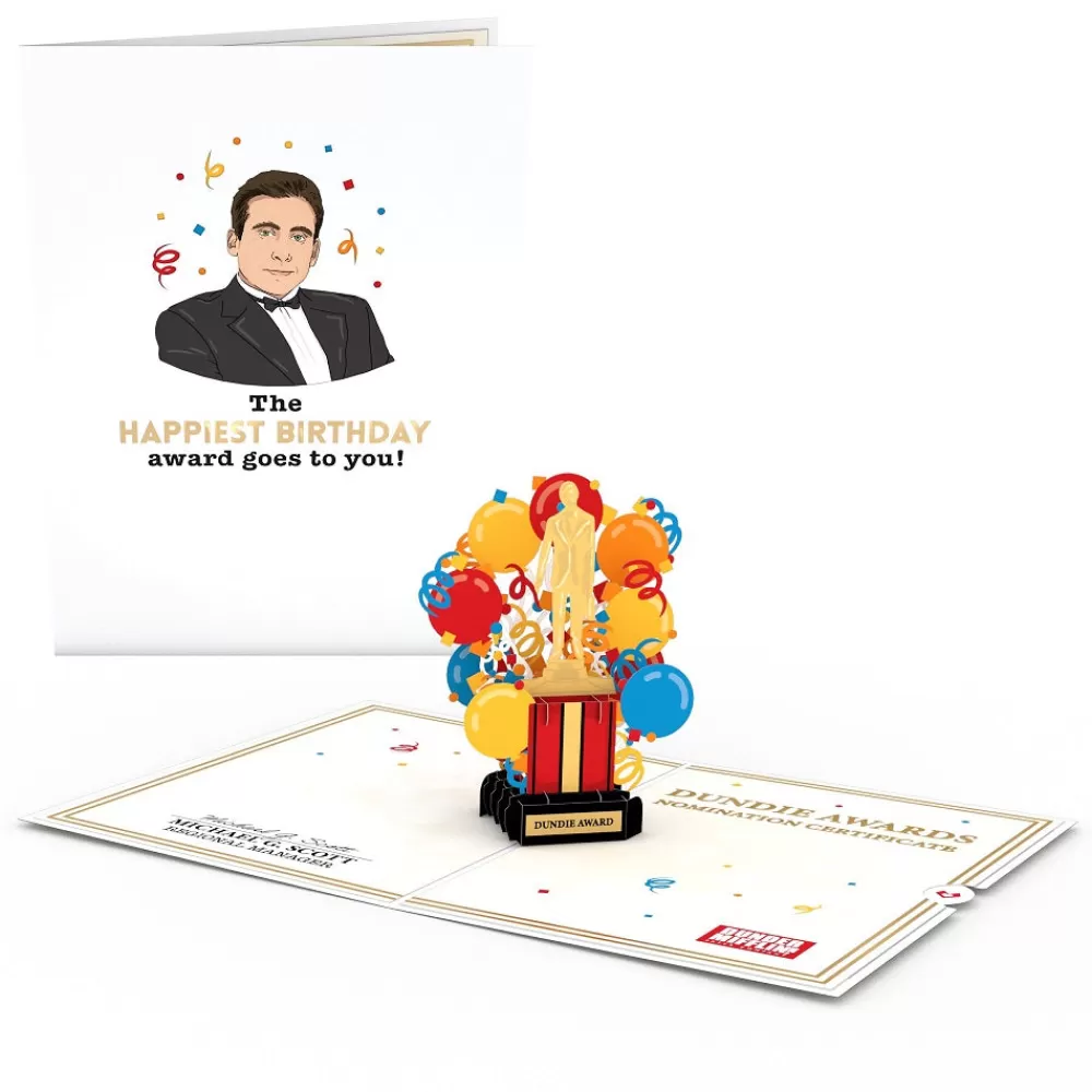 Lovepop Birthday | The Office | The Office Birthday Dundie Award Pop-Up Card