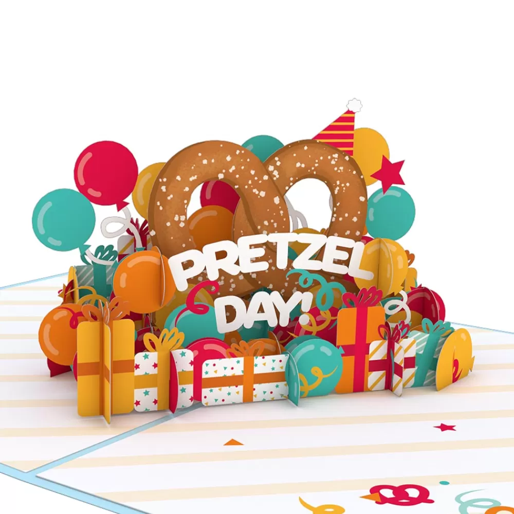 Lovepop Birthday | The Office | The Office Pretzel Day Birthday Pop-Up Card