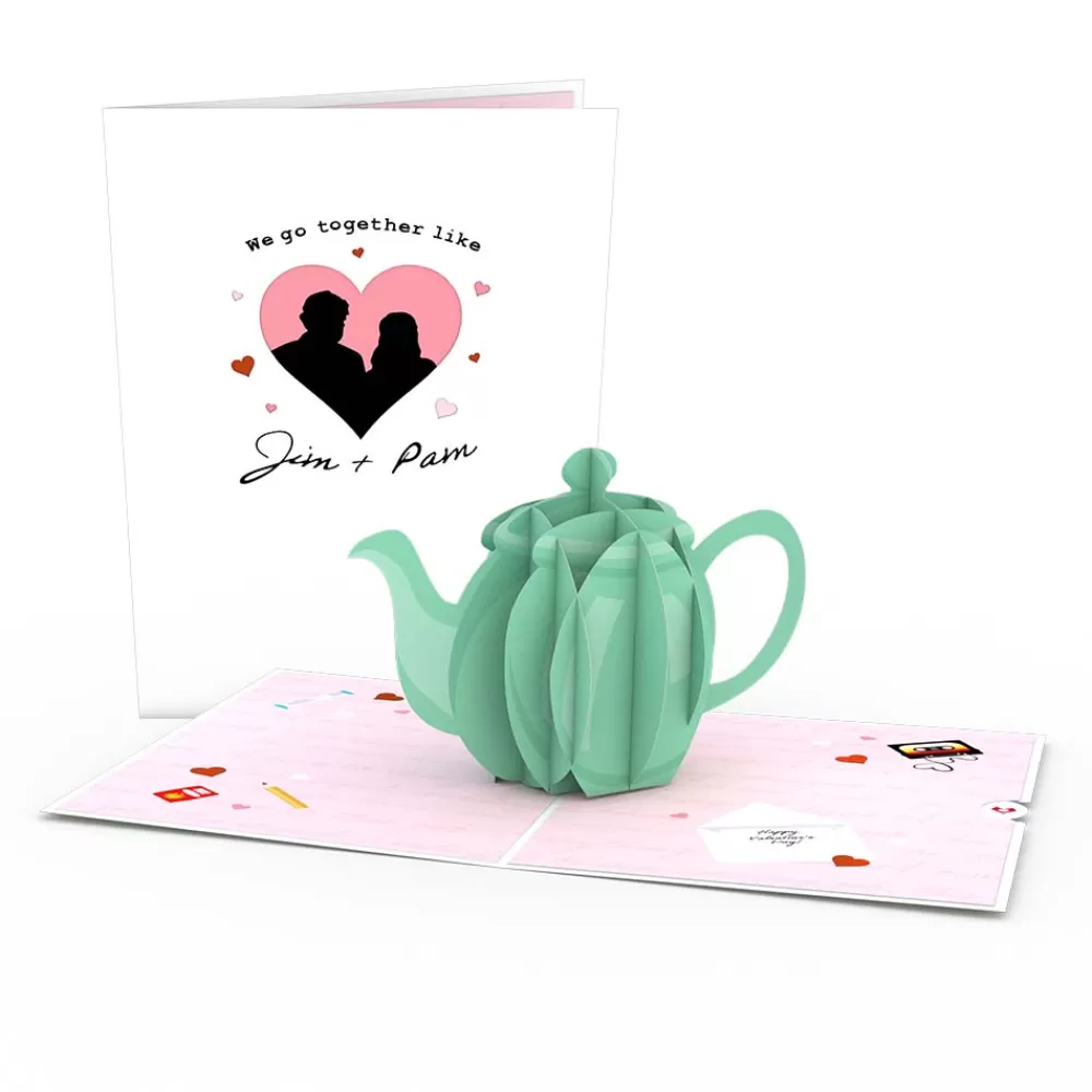 Lovepop Valentine'S Day 2/14 | Her | The Office We Go Together Like Jim and Pam Pop-Up Card