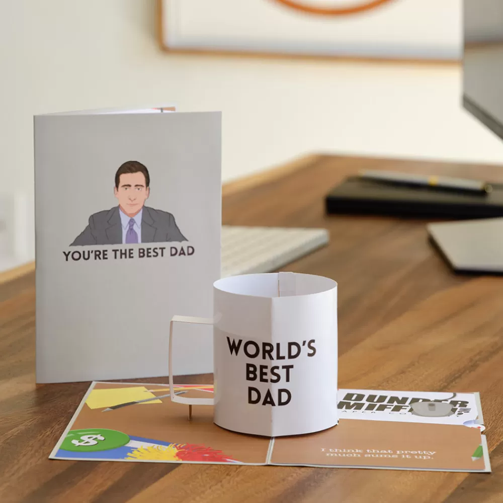 Lovepop Father'S Day 6/15 | Dad | The Office World’s Best Dad Pop-Up Card