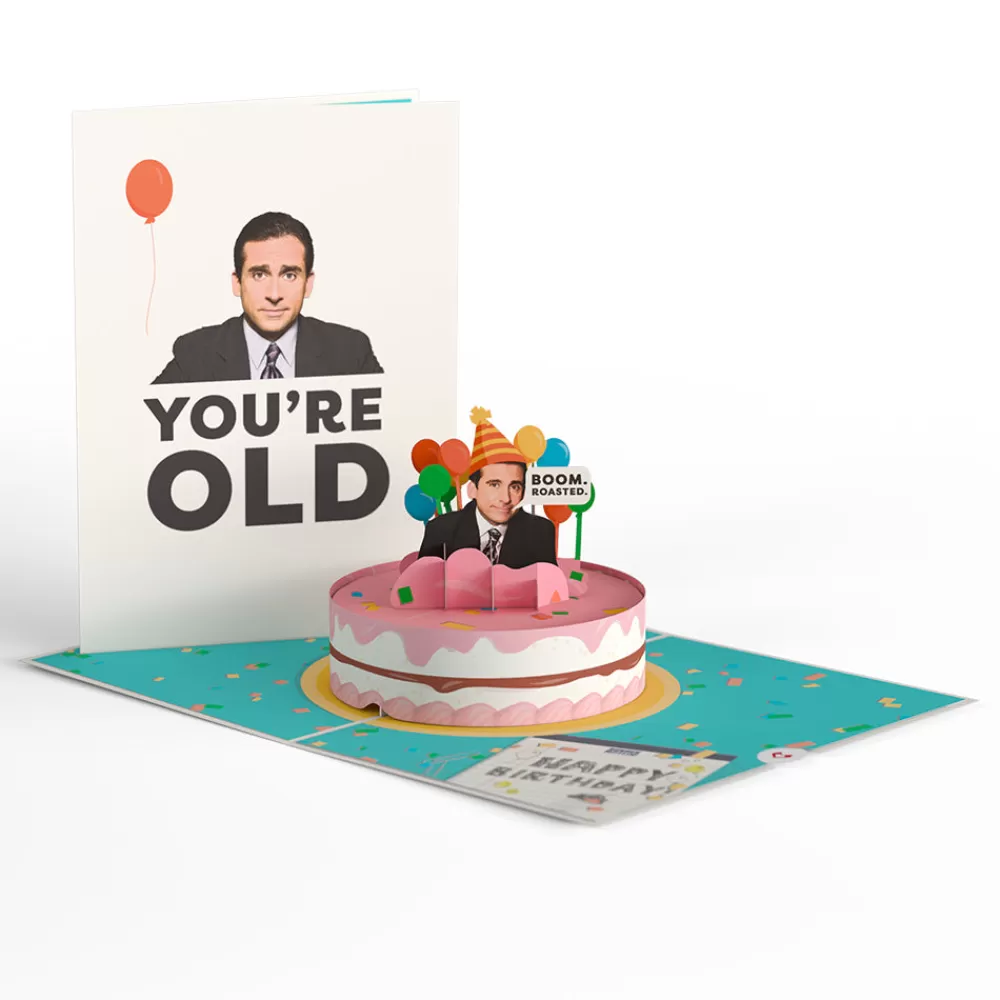 Lovepop Birthday | Him | The Office You're Old Birthday Pop-Up Card