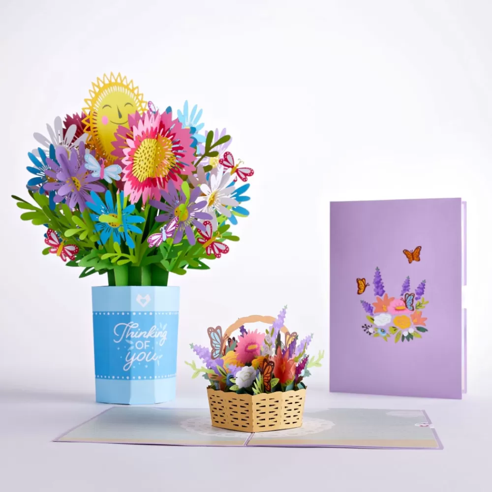 Lovepop Pop-Up Bouquets | Card & Gift Bundles | Thinking of You Bundle