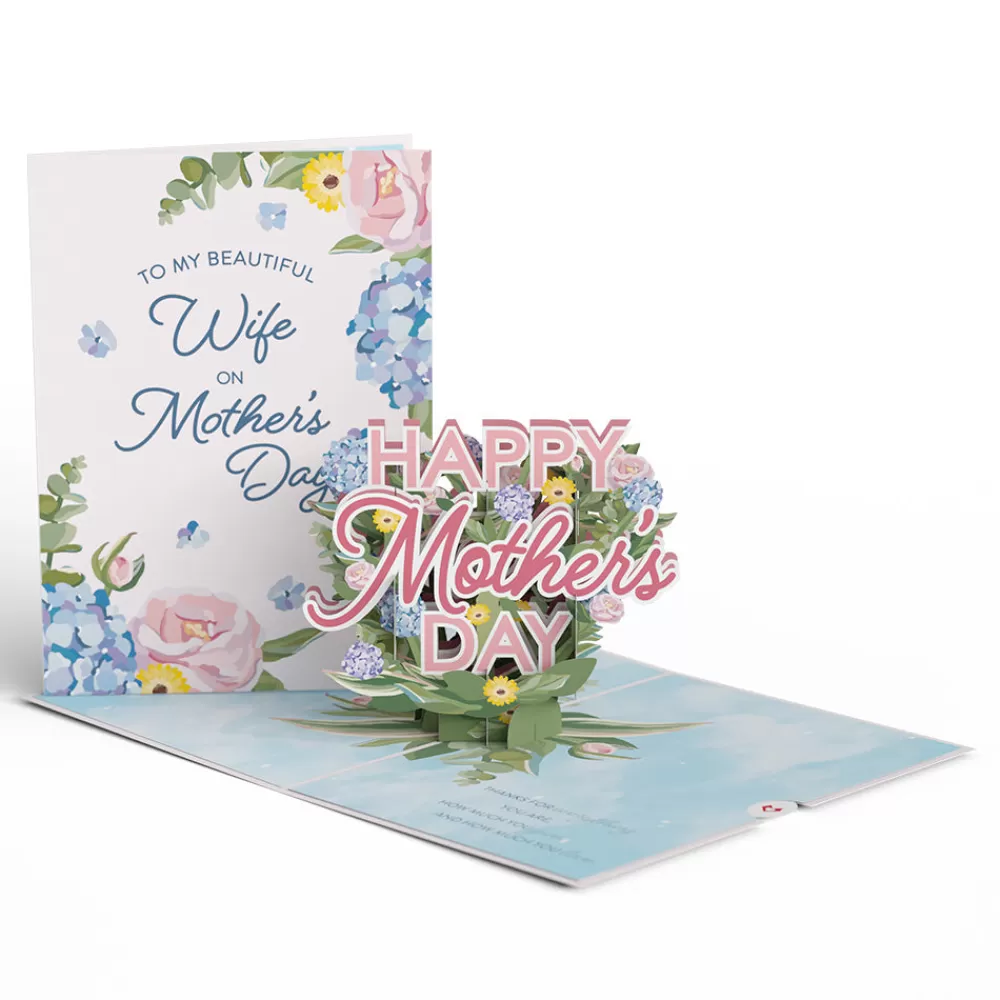 Lovepop Greeting Cards | Mother'S Day 5/11 | To My Wife Hydrangea Pop-Up Card